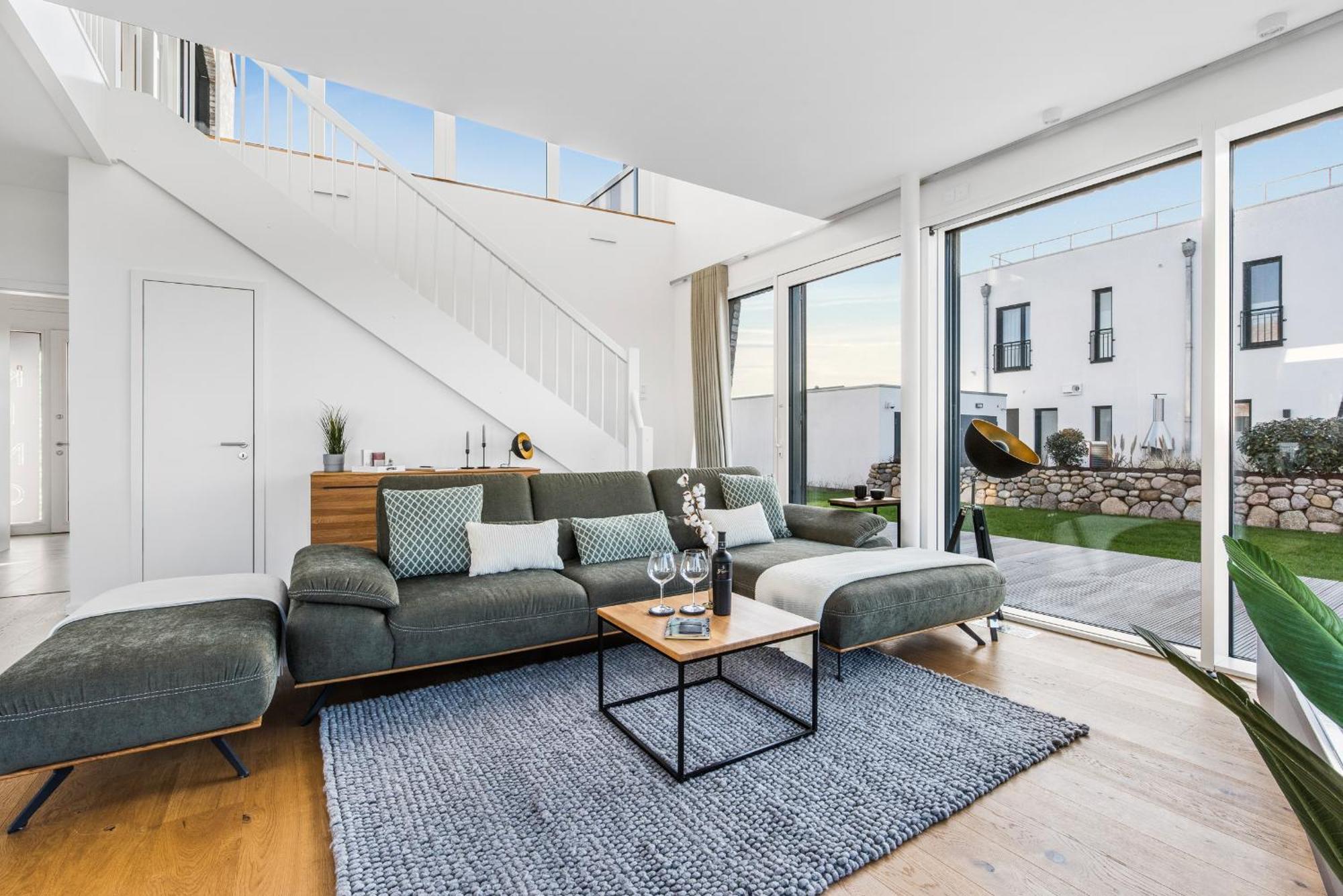 Villa King Erste Lage, Dachterrasse, Meerblick, Carport, Kamin, Sauna, Terrasse, Aussenrolllaeden Olpenitz Exteriör bild
