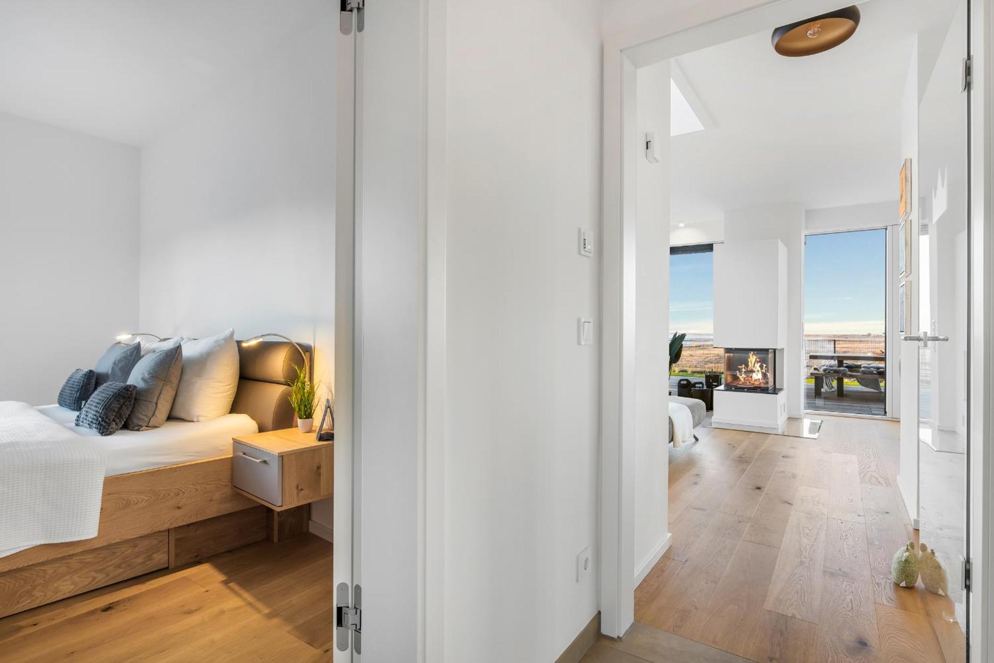 Villa King Erste Lage, Dachterrasse, Meerblick, Carport, Kamin, Sauna, Terrasse, Aussenrolllaeden Olpenitz Exteriör bild