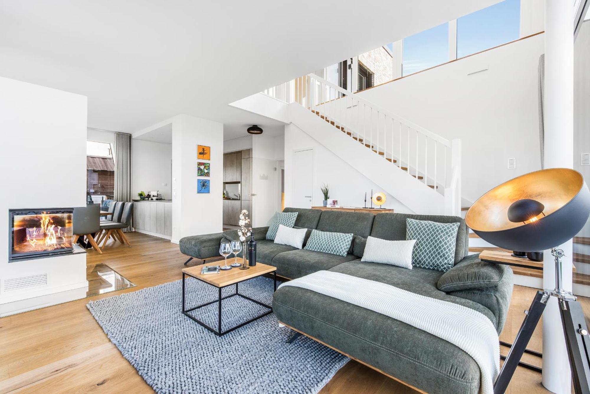 Villa King Erste Lage, Dachterrasse, Meerblick, Carport, Kamin, Sauna, Terrasse, Aussenrolllaeden Olpenitz Exteriör bild
