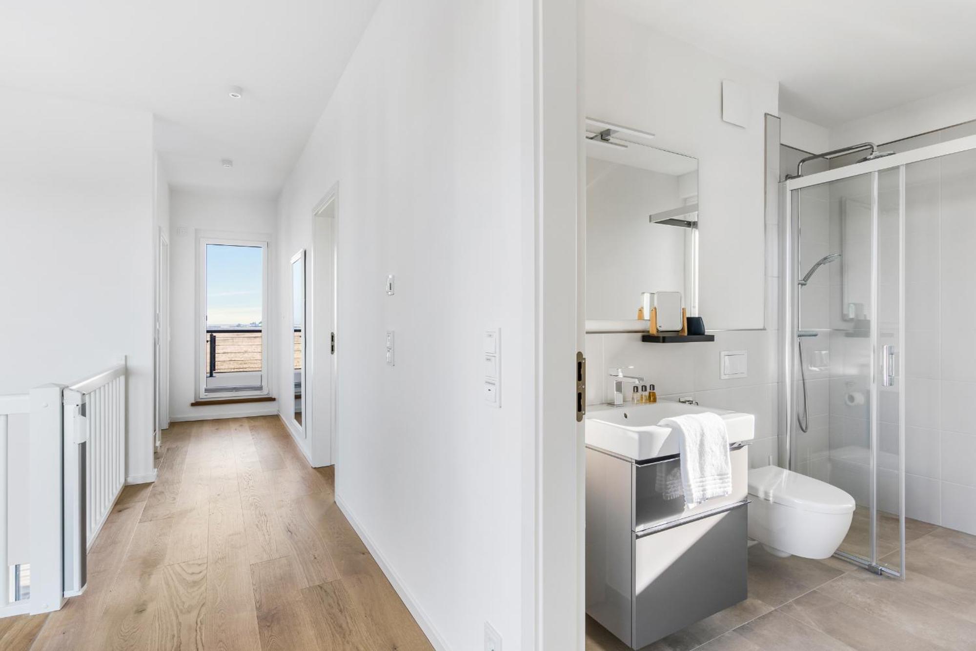 Villa King Erste Lage, Dachterrasse, Meerblick, Carport, Kamin, Sauna, Terrasse, Aussenrolllaeden Olpenitz Exteriör bild