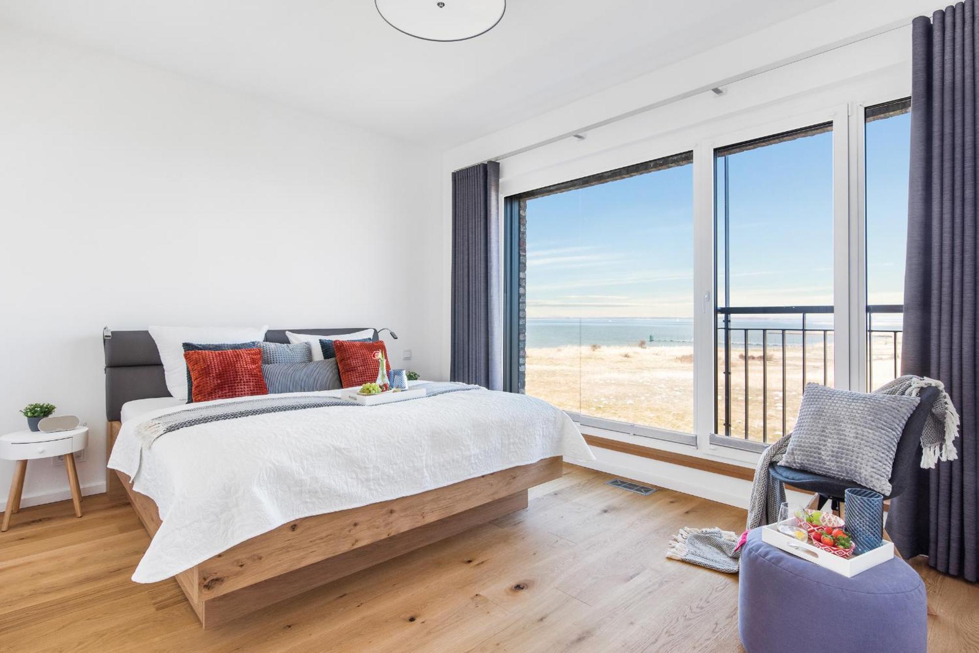 Villa King Erste Lage, Dachterrasse, Meerblick, Carport, Kamin, Sauna, Terrasse, Aussenrolllaeden Olpenitz Exteriör bild